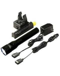 STL75732 image(0) - Streamlight Stinger LED - 120V/100V AC/12V DC PiggyBack - Black