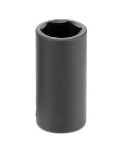 GRE1008MSD image(1) - Grey Pneumatic 3/8" Drive x 8mm Semi-Deep Socket