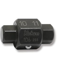 KKN106-10HX11H image(0) - Ko-ken USA 106-10HX11H Bit 10 mm x 11 mm Hex x Hex Length 32 mm