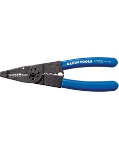KLE1010 image(0) - Klein Tools Long Nose Multi Tool Wire Stripper, Wire Cutters, Crimping Tool