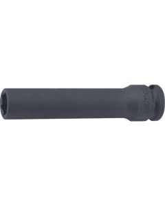 KKN13301A-7-16 image(0) - Ko-ken USA 13301A-7/16 3/8 Sq. Dr. Socket 7/16 6 point Length 80mm Thin walled