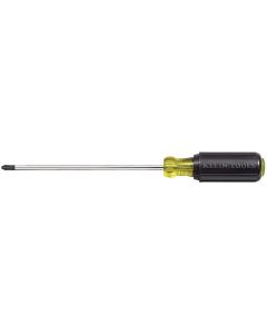 KLE603-7 image(0) - Klein Tools Screwdriver cushion-grip Round-Shank Phillips #2 7"x11-5/16"
