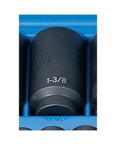 GRE2044D image(0) - Grey Pneumatic 1/2" Drive x 1-3/8" Deep Socket