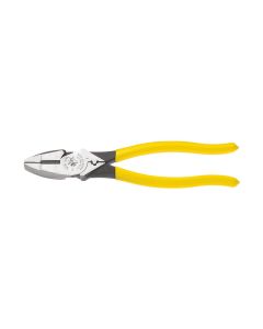 KLED213-9NE-CR image(0) - Klein Tools Lineman's Crimping Pliers, 9-Inch