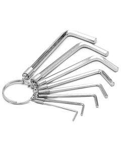 WLMW1109C image(0) - Wilmar Corp. / Performance Tool 8 Piece SAE Hex Key Wrench Set