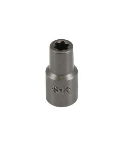 S K Hand Tools External Torx Plus Socket 1/4 Drive E4