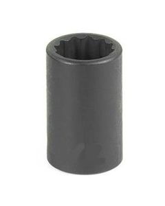 GRE1119M image(0) - Grey Pneumatic 3/8" Drive x 19mm 12 Point Standard Socket