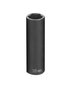 GRE2018MD image(0) - Grey Pneumatic 1/2" Drive x 18mm Deep Socket