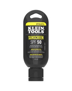 KLESPF50LOT15 image(0) - Klein Tools Sunscreen Lotion, Broad Spectrum SPF 50, 12-Pack