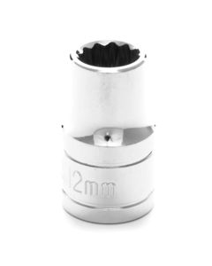 WLMW32812 image(0) - Wilmar Corp. / Performance Tool 1/2" Drive 12mm 12pt Socket