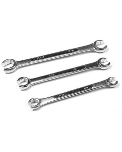 WLMW350 image(0) - Wilmar Corp. / Performance Tool 3 Piece SAE Flare Nut Wrench Set