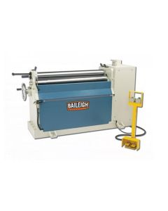 BLI1006517 image(0) - Baileigh PR-409 - 220V 3 Phase Hydraulic Plate Roll. 4' Length 9 Gauge Mild Steel Capacity