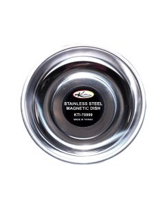 KTI70999 image(1) - K Tool International Magnetic Dish Parts Tray 5-3/4 Inches Stainless Steel