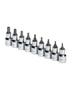 SKT19749 image(0) - S K Hand Tools TAMPER PROOF HEX BIT SET 9PC