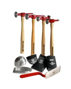 ALC55300 image(0) - ALC Keysco 10 pc. Hammer & Dolly Kit for Aluminum Repair Part #