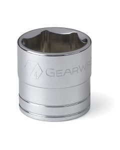 KDT80358 image(0) - GearWrench 3/8 Inch Drive 6 Point Standard SAE Socket 3/4 Inch