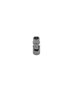 VIMVUM408 image(0) - VIM Tools 8M Universal Joint Shallow Chrome Socket, 1/4 Inch Drive