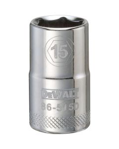 DWTDWMT86515OSP image(0) - DEWALT 001Pc 12Dr Socket-06Pt-15