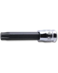 KKN2025Z-50-T40 image(0) - Ko-ken USA 2025Z.50-T40 1/4 Square Drive Z-Series TORX T40 Bit Socket - Length 50 mm