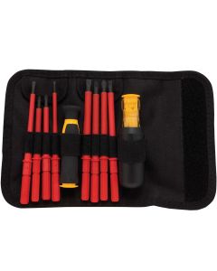 DWTDWHT66417 image(0) - DEWALT Insulated Vinyl Grip Screwdriver Set
