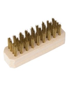 JSP96495 image(0) - J S Products (steelman) 3-1/4-Inch x 1-Inch Brass Tire Repair Brush