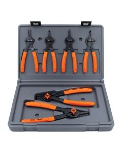 KAS3597 image(0) - Lang Tools (Kastar) 3597 - 6-Pc. Combination Internal/External Snap Ring Pliers Set