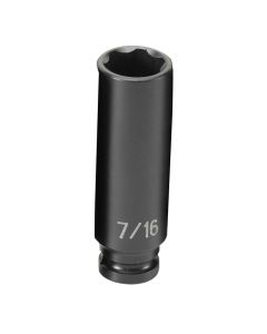 GRE914DS image(0) - Grey Pneumatic 1/4" Surface Drive x 7/16" Deep  Socket