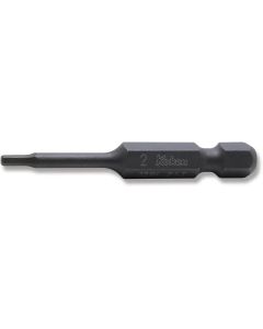 KKN121H-50-2 image(0) - Ko-ken USA 121H.50-2 1/4 Hex Drive Bit 2 mm Hex Length 50 mm