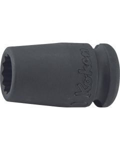 KKN13405M-19 image(0) - Ko-ken USA 13405M-19 3/8 Sq. Dr. Socket 19mm 12 point Length 32mm