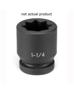 GRE4530S image(0) - Grey Pneumatic 1" Drive x 15/16" Standard - 8 Point Socket