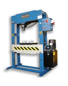 BLI1012740A image(0) - Baileigh HSP-60M - 220V 3 Phase 60 Ton Hydraulic H-Frame Press, 11.5" Stroke