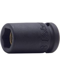 KKN14400MG-12 image(0) - Ko-ken USA 14400MG-12 1/2 Sq. Dr. Socket 12mm 6 point Length 38mm Magnet