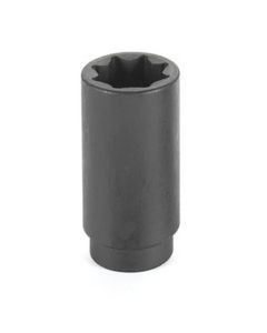 GRE2518SD image(0) - Grey Pneumatic 1/2" Drive x 9/16" Deep - 8 Point Socket