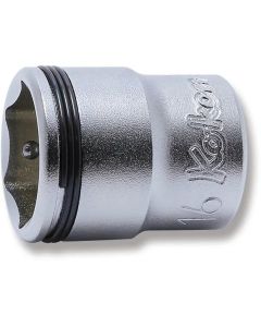 KKN3450M-16 image(0) - Ko-ken USA 3/8 Sq. Dr. Socket 16mm Nut Grip Length 27mm