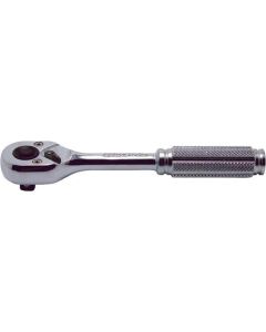 KKN2753NB image(0) - Ko-ken USA 2753NB 1/4 Square Drive Ratchet Handle 20 teeth Push Button Length 115 mm Metal Handle