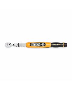 KDT85078 image(0) - GEARWRENCH 3/8 Inch Flex Head Electronic Torque Wrench with Angle 10-100 ft/lb