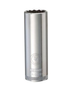DEWALT 001Pc 12Dr Deep Socket-12Pt-3/4