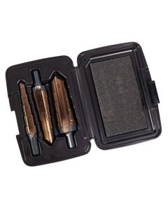 KNK3KK4SR image(0) - KnKut KnKut 3 Piece Hole Expansion Step Reamer Set