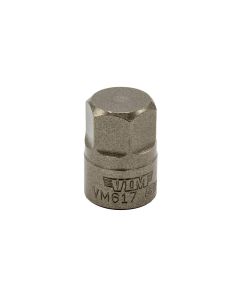 VIMVM617 image(0) - VIM Tools 17 mm Stubbie One Piece Impact Driver, S2 Steel, 1 .1 OAL (28 mm)