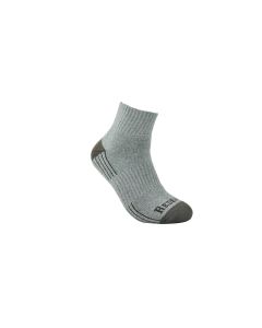 RDBBAML3Q image(0) - Redback Boots USA 1-Pair of Bamboo Qtr. Ankle Socks in Light Grey