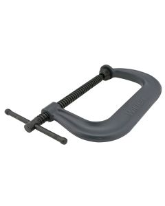 WIL406 image(0) - Wilton 406 - Drop Forged C-Clamp, 0 - 6-1/16&rdquo; Opening, 4-1/16&rdquo; Throat Depth