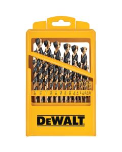 DWTDWA1189 image(0) - DEWALT 29Pc Black Oxide Drill Bit Set