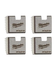 MLW48-36-1105 image(0) - Milwaukee Tool Milwaukee 1-1/2 Inch ALLOY NPT Portable Pipe Threading Dies