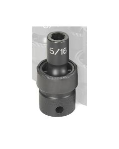 GRE1010U image(0) - Grey Pneumatic 3/8" Drive x 5/16" Standard Universal Socket