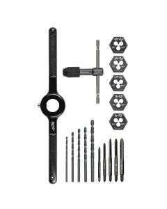 MLW49-22-5600 image(0) - Milwaukee Tool 17PC SAE Tap and Die Set