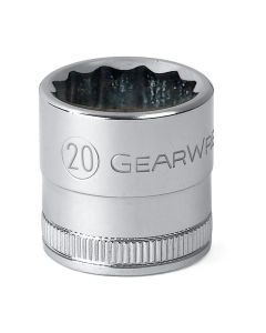 KDT80681 image(0) - GearWrench 1/2 Inch Drive 12 Point Standard Metric Socket 26mm