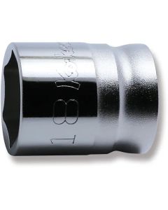 KKN4400MZ-18 image(0) - Ko-ken USA 4400MZ-18 1/2 Square Drive Socket 18 mm 6 Point Length 29 mm Z-series