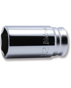 KKN2300XZ-12 image(0) - Ko-ken USA 2300XZ-12 1/4 Square Drive Socket 12 mm 6 Point Length 30 mm Z-series