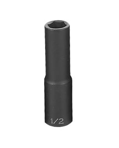 GRE2016D image(0) - Grey Pneumatic 1/2" Drive x 1/2" Deep Socket
