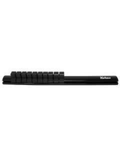 KKNRSAL300-1-2X10 image(0) - Ko-ken USA RSAL300-1/2X10 Magnetic Aluminum Rail 1/2 Plastic Clip x 10 pieces 300 mm